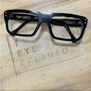 Vinylize Brubeck Black Glasses Optical Frame